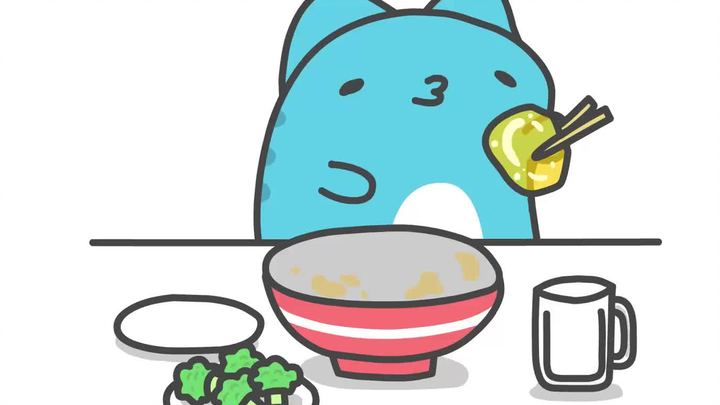 【Cat Mao Chong Kapo】Eat ramen!