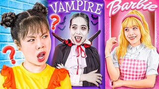 Barbie Mommy VS Vampire Mommy - Funny Stories About Baby Doll Family