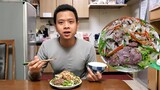 Gỏi Bắp Bò Ngon Tuyệt Vời | ÚT ĐẠT |  Cuộc Sống Nhật # 252