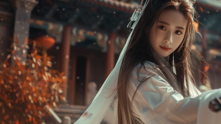 Produksi yang mengejutkan! Film pendek orisinal AI "The Legend of the Condor Heroes", lihat berapa b