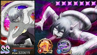 Kabuto Yakushi (Sage Mode) Limit Break Showcase [ Solo Attack Mission ]