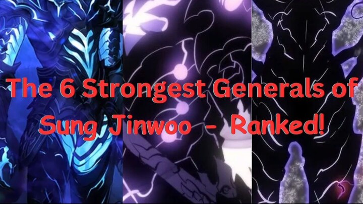 6 Strongest Generals