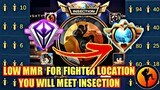 New Fake GPS Location For FIGHTER | You Will Meet INSECTION🔥| Low MMR In FIGHTER | MLBB