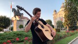 【Guitar Impromptu SOLO】ระหว่างเทศกาลกีตาร์นานาชาติในโรมาเนีย ฉันได้บันทึกการแสดงกะทันหันที่ใจกลาง Tâ