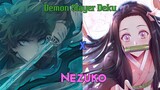 MHA x Demon Slayer Nezuko x Deku 【𝘁𝗲𝘅𝘁𝗶𝗻𝗴 𝘀𝘁𝗼𝗿𝘆 𝗽𝘁 𝟭】