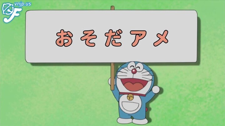 Doraemon : Ăng ten phục vụ hết mình - Kẹo trì hoãn âm thanh