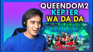 REACTION to QUEENDOM 2 ROUND 1 | KEP1ER 'INTRO + WA DA DA' (REVIEW)