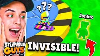 ESCONDITE de HACKER con NUEVA SKIN *INVISIBLE* de STUMBLE GUYS! 😈