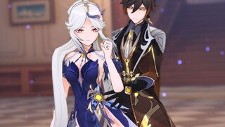 [Genshin Impact /MMD] Mr. Zhongli and Miss Ningguang's 💗 Dangerous Party💗 ~