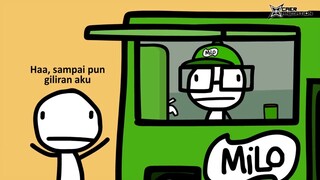 Tiber Air Milo Habis ft @lil lizat | Animation Malaysia