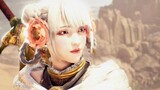 [Sakura Song][MHW Face Pinching Data][Monster Hunter World] Wajah cinta pertama Monster Hunter!