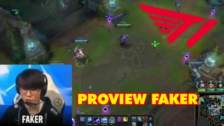 Cận cảnh màn hình proview của Faker tại CKTG 2022 - "6 game trong 1"