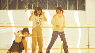 【大家疯得各有特色】オトナブルー ATARASHII GAKKO! Dance cover【Yaza x 兮白 x 雨】
