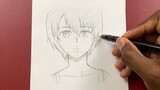 How to draw anime boy easy for beginners