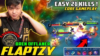 FLAPTZY NAG CORE GAMIT CLAUDE! MUNTIK MAG AFK KALABAN SA BILIS AT LAKAS! MOBILE LEGENDS