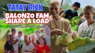 TATAY RICK  AND FAMILY SHARE A LOAD OF BLESSINGS PART 2