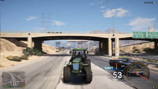 GTA 5 Máy Cày Độ 400 Mã lực Cực Khủng Chạy 540km_h Cái kết Bay lên Đọt Cây Siêu Bựa