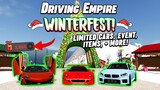 HUGE CHRISTMAS UPDATE!! (LIMITED CARS, WHEELS, SNOWY MAP & MORE!) || ROBLOX - Driving Empire