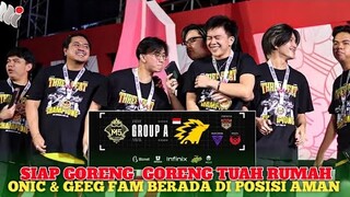 Siap Goreng Tuan Rumah || Onic Esport & GEEK FAM Berada Di posisi Aman m5 world championship 2023