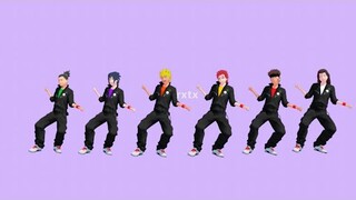 Equestria Girls Dance【NARUTO MMD】NARUTO*SASUKE*SHIKAMARU*NEJI*KIBA*GAARA