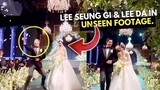 Newly released unseen footage of Lee Seung-gi and Lee Da in Wedding Ceremony.
