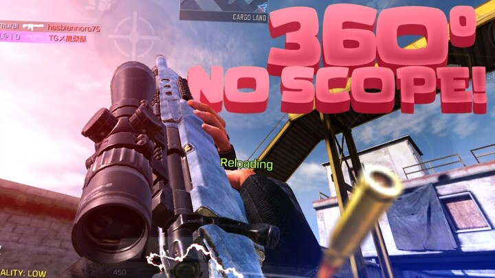No one can hit this NO SCOPE!! in CODM Legendary SPR 1v1