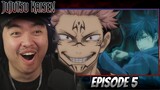 SUKUNA IS TOO OP!! || SUKUNA VS MEGUMI || JJK Episode 5 Reaction ft. @Heisuten Reacts