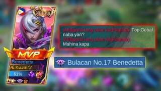 TOP GLOBAL BENEDETTA ｜ Destroy The Enemy Trashtalker!