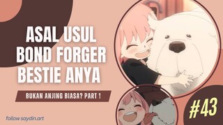 Mengenal BOND Anjing Cerdik Teman Anya Di Anime Spy X Family • Saydin Art