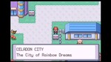Pokemon Rusty (GBA) - from Celadon City to Celadon City Pokemon Gym. John GBA Lite.