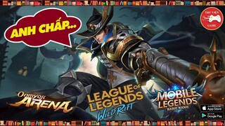 TOP GAME || "7 BẠI TƯỚNG" MOBA MOBILE dưới tay LIÊN QUÂN MOBILE...! || Thư Viện Game