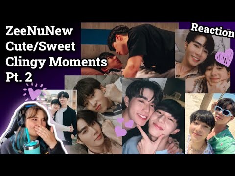 LOOKS LIKE THERE'S SOMETHING GOING ON! (ZeeNuNew Sweet & Clingy moments) - REACTION