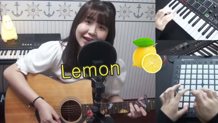 ร้องและเล่นเครื่องดนตรีคัฟเวอร์เพลง Lemon - Yonezu Kenshi