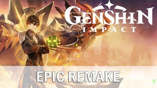 GENSHIN IMPACT - Rage Beneath the Mountains (Azhdaha Battle Theme) Epic Remake