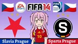 Miyako FIFA 14 | Slavia Prague VS Sparta Prague (Prague Derby)