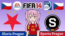 Miyako FIFA 14 | Slavia Prague VS Sparta Prague (Prague Derby)