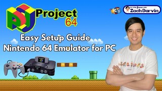 Project64 Full Setup Guide | N64 Nintendo 64 Emulator for PC | PJ64