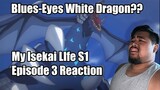 Blue-Eyes White Dragon?? | My Isekai Life Episode 3 Reaction