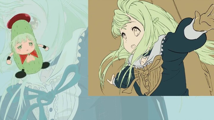 Vẽ búp bê Solar theo phong cách K-ON! [Wakaba Mutsu] Tôi hy vọng Mutsuko Mi có thể trở thành một ngh