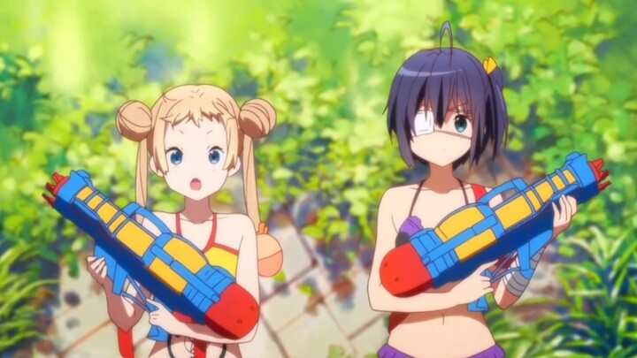 "Rikka's unexpected surprise in swimwear"