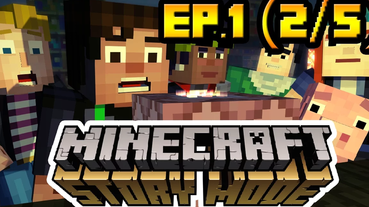 Minecraft Story EP1 มีช่วยได้ทันเวลาพอดี (2/5)