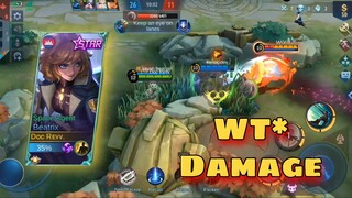 Beatrix WT* Damage • 1Hit Tank - MLBB