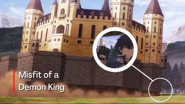 🤣 He spins the entire castle with one finger 🤣