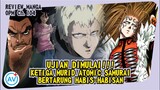 UJIAN DIMULAI!!! Ketiga Murid Atomic Samurai Bertarung Habis-habisan!! - Review OPM (Manga Ch.104)
