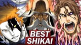 TOP 5 BEST SHIKAI | STRONGEST BLEACH SHIKAI RANKED