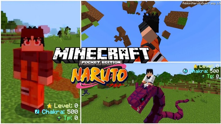 แจก+รีวิวแอดออนนารูโตะWG1.5โครตเจ๋ง!!อัพเดทใหม่มีของและความสามารถเยอะ Minecraft pe 1.19.81 NARUTO