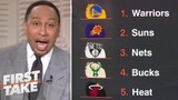 Stephen A. tells Perk: Nets are in the top 3 team can win NBA title this season