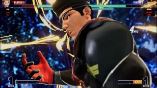 KOF15　拳皇ハイデルン　珍しいハイデルン使いのコンボ力