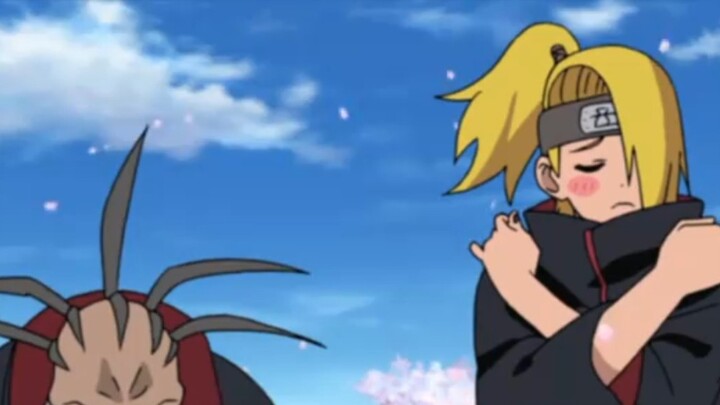 Why did Deidara become aloof in the later period of Naruto?