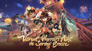 Genshin Impact - v.4.4 Vibrant Harriers Aloft In Spring Breeze, Kung Fu Panda